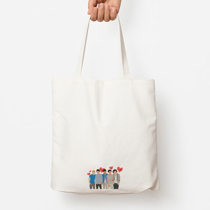 Love Band Tote Bag