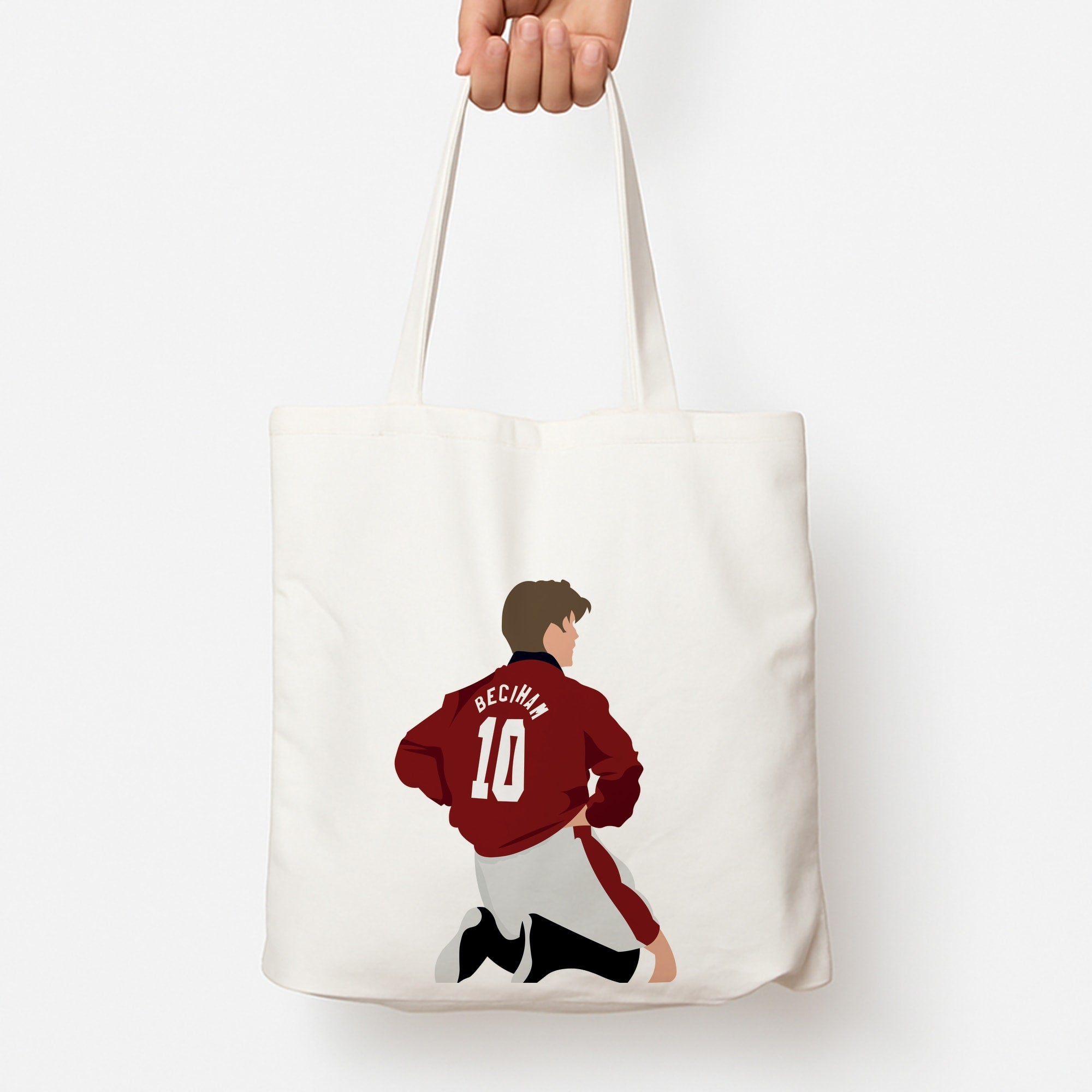 Beckham - Football Tote Bag