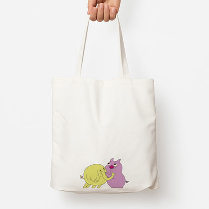 Tree Trunks Tote Bag
