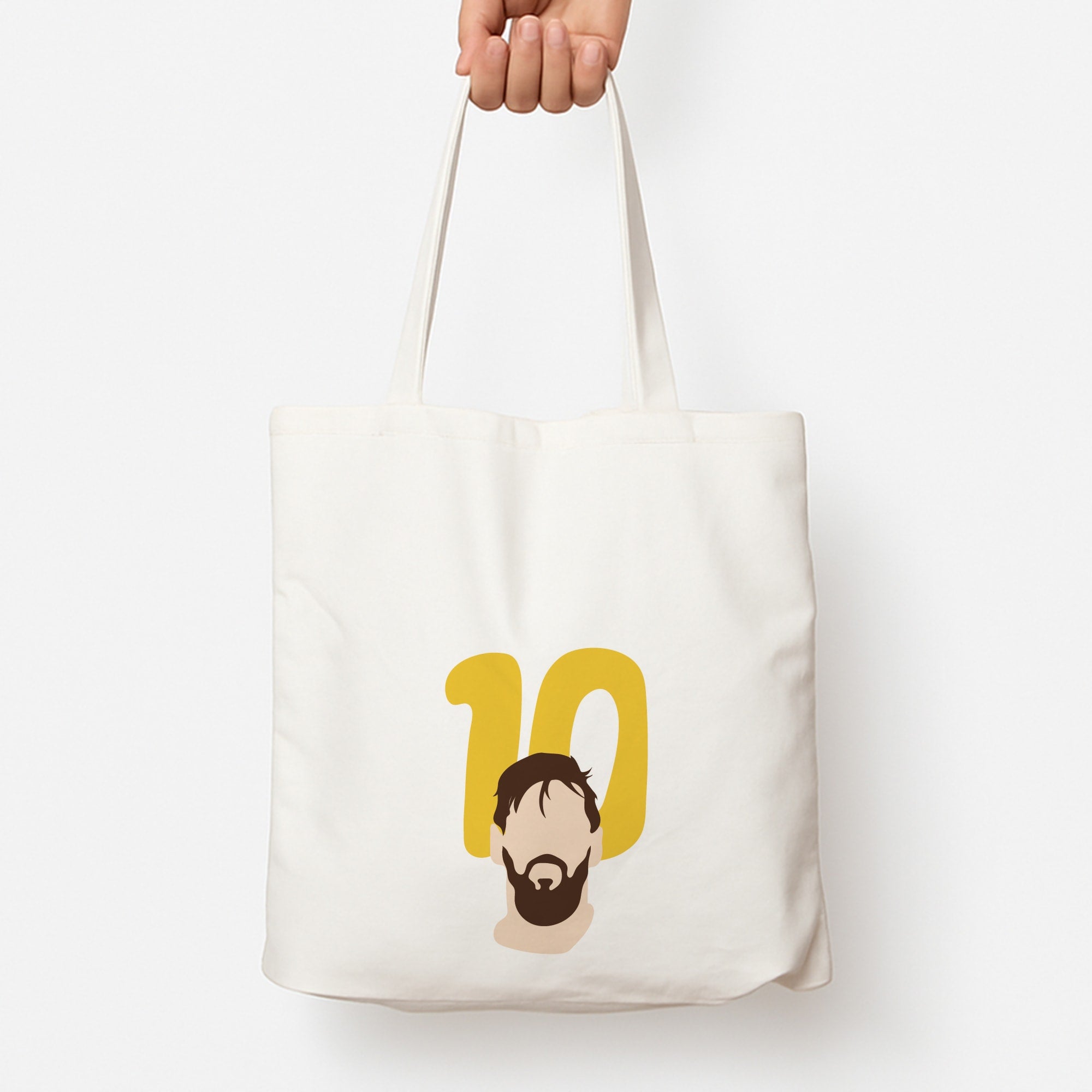 Number 10 - Messi Tote Bag
