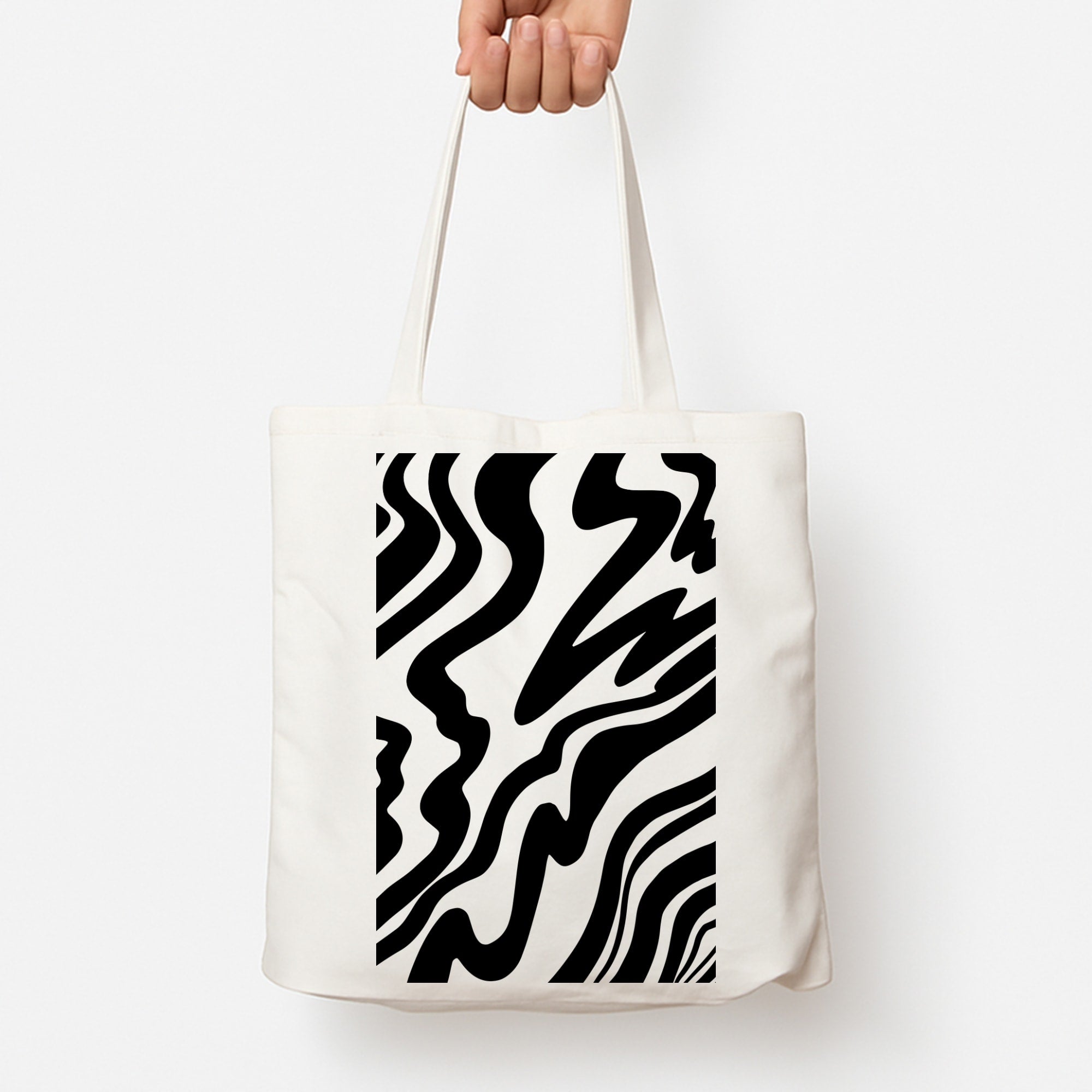 Black And White - Halloween Tote Bag