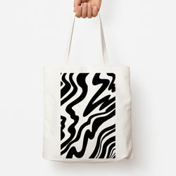 Black And White - Halloween Tote Bag