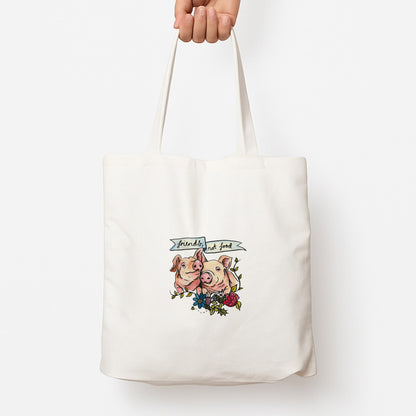 Friends Not Food - Vegan Tote Bag