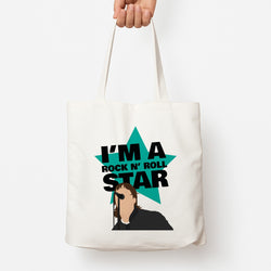 I'm A Rock And Roll Star Tote Bag