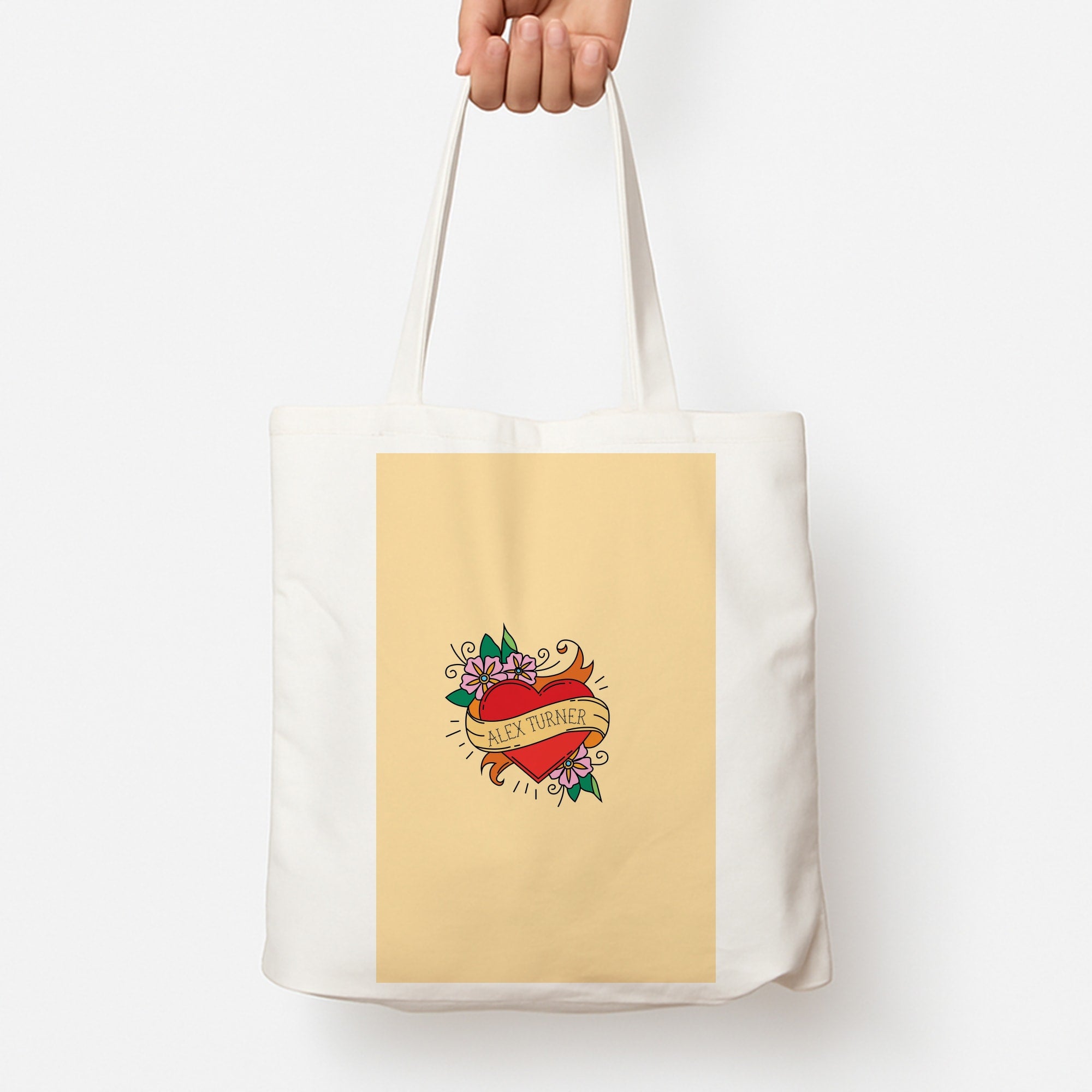 I love Alex Turner Tote Bag