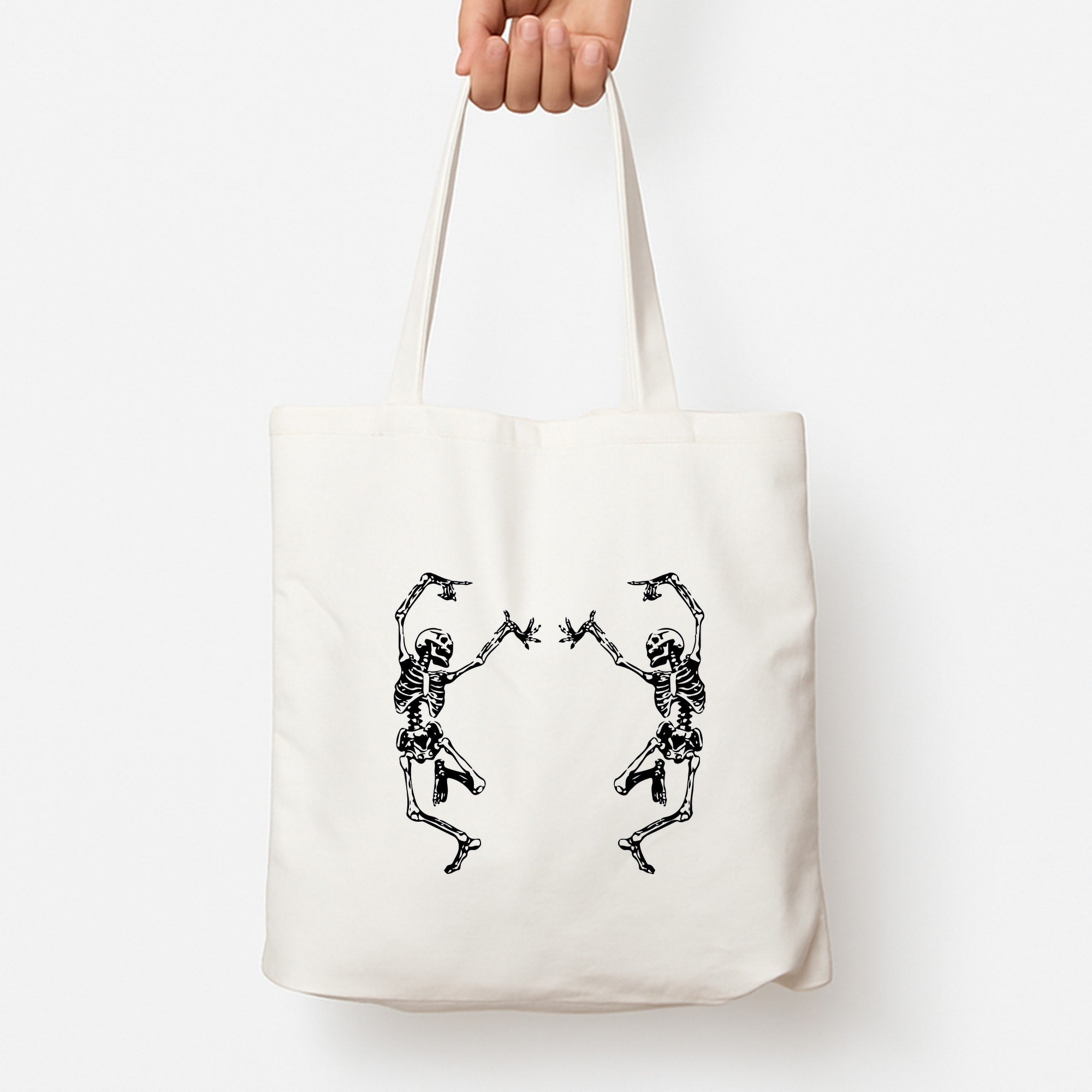 Dancing Skeletons - Halloween Tote Bag