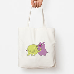 Tree Trunks Tote Bag