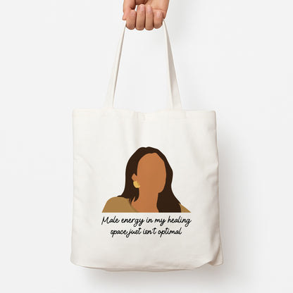 Male Energy Tote Bag