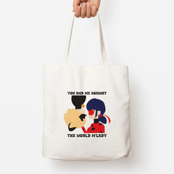 You And Me Against The World M'lady Tote Bag