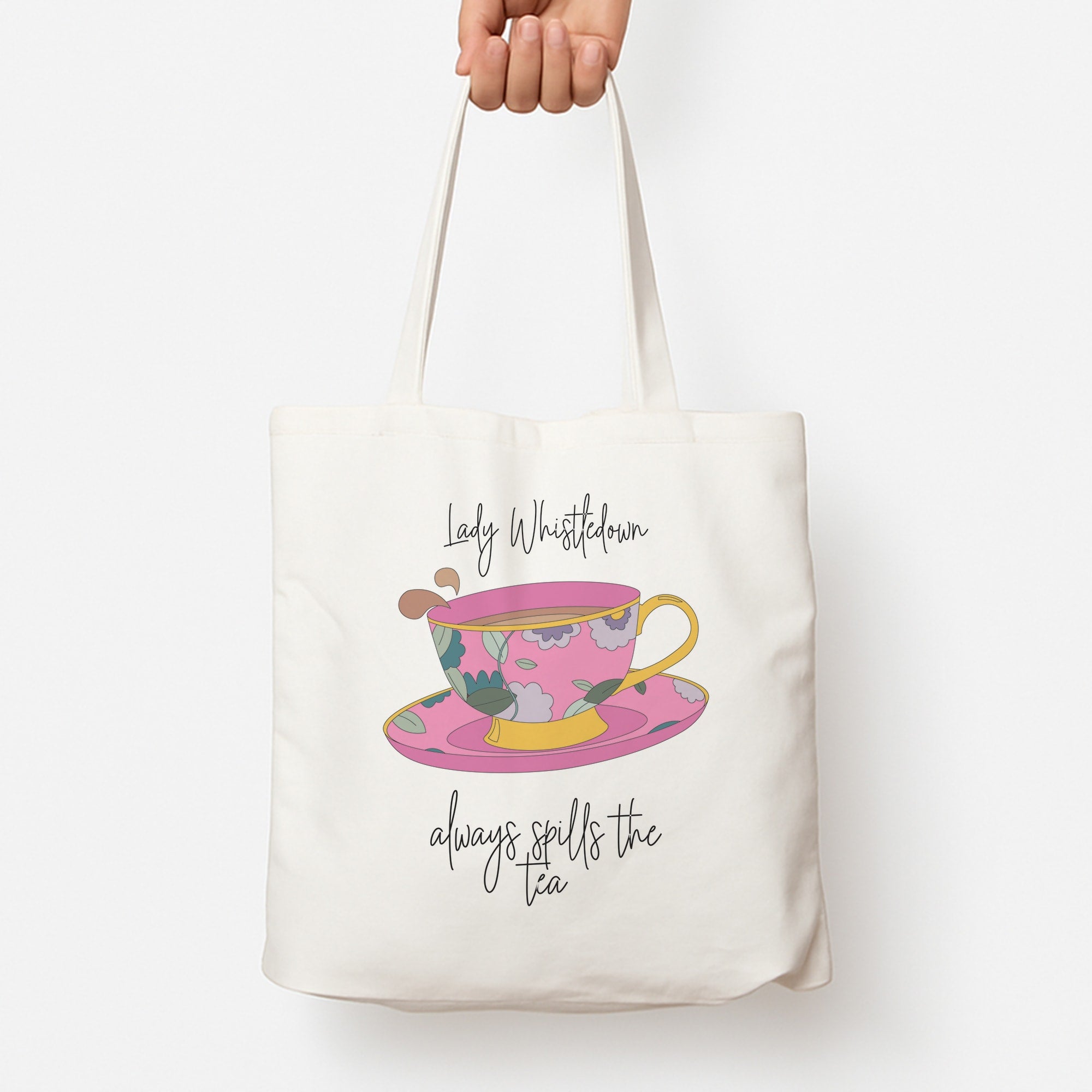 Lady Whistledown Tote Bag