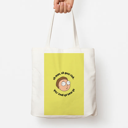 Oh man, oh geez Rick - RAM Tote Bag