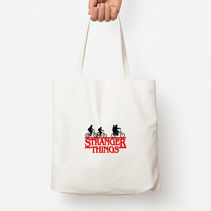 Stranger Cycling Logo Tote Bag