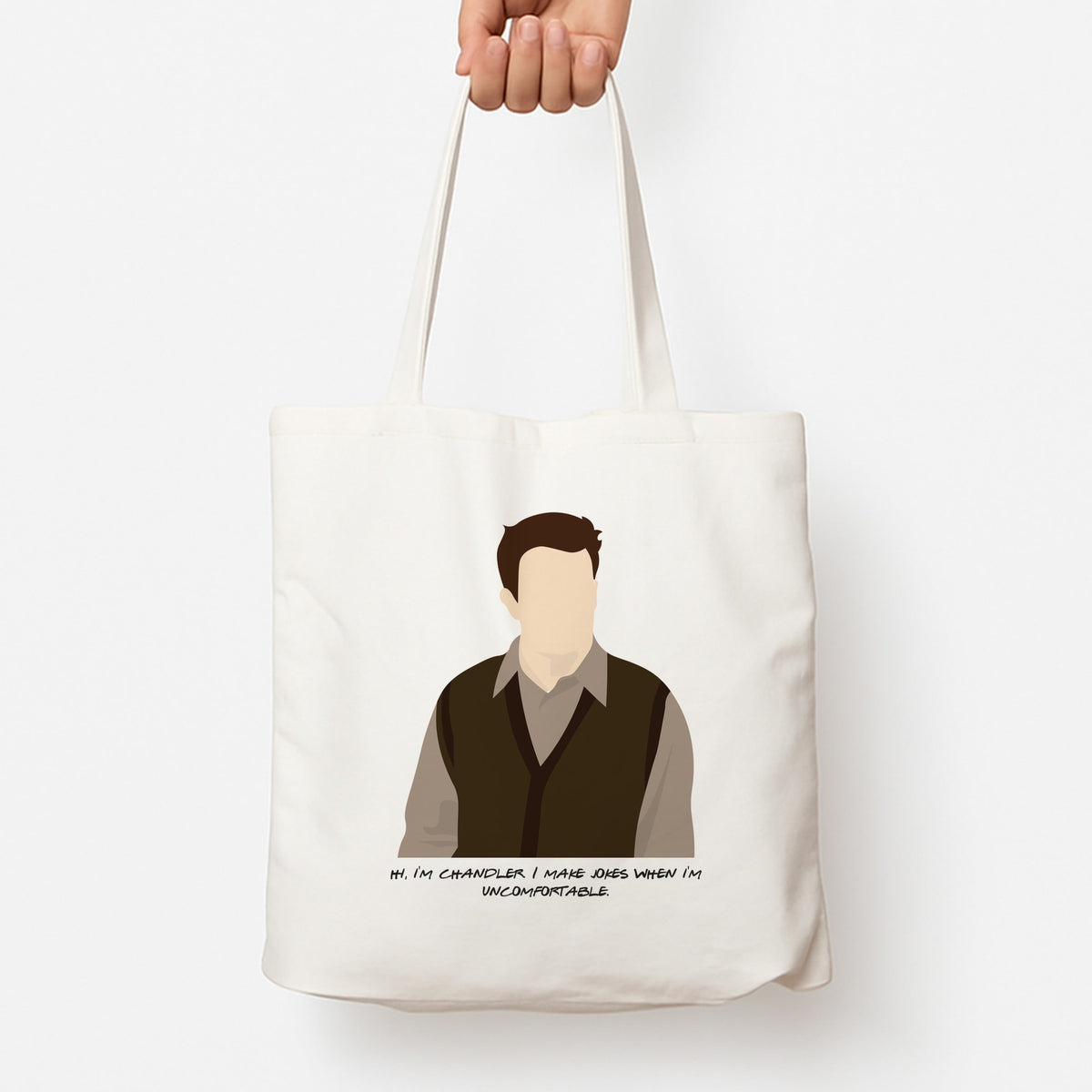 Hi, I'm Chandler Tote Bag