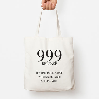 999 - Angel Numbers Tote Bag