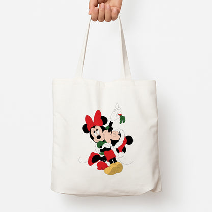 Mistletoe Fairytale Mice - Christmas Tote Bag