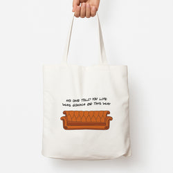 No One Told You Pattern Tote Bag