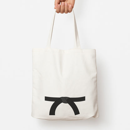 Black Belt Tote Bag
