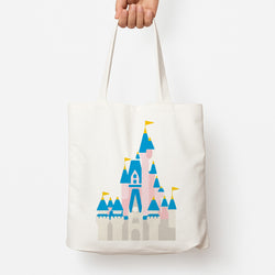 Fairytale Castle Tote Bag