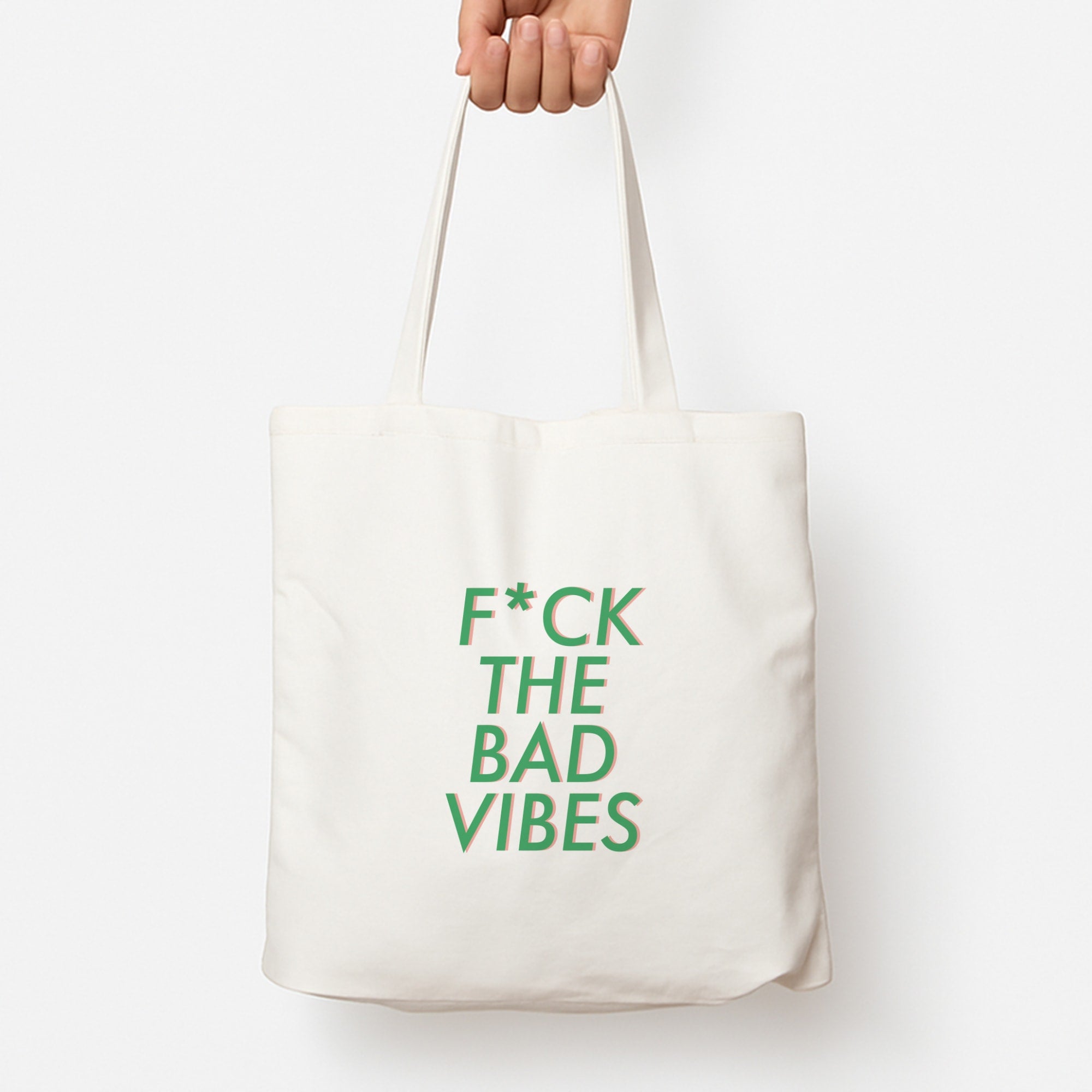 The Bad Vibes - Sassy Quotes Tote Bag