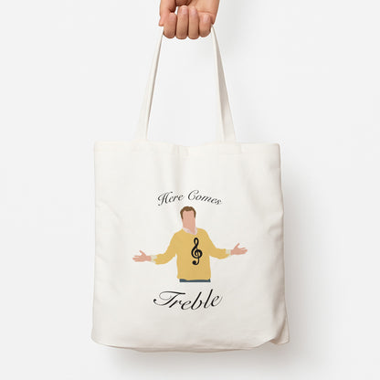 Here Comes Treble Tote Bag