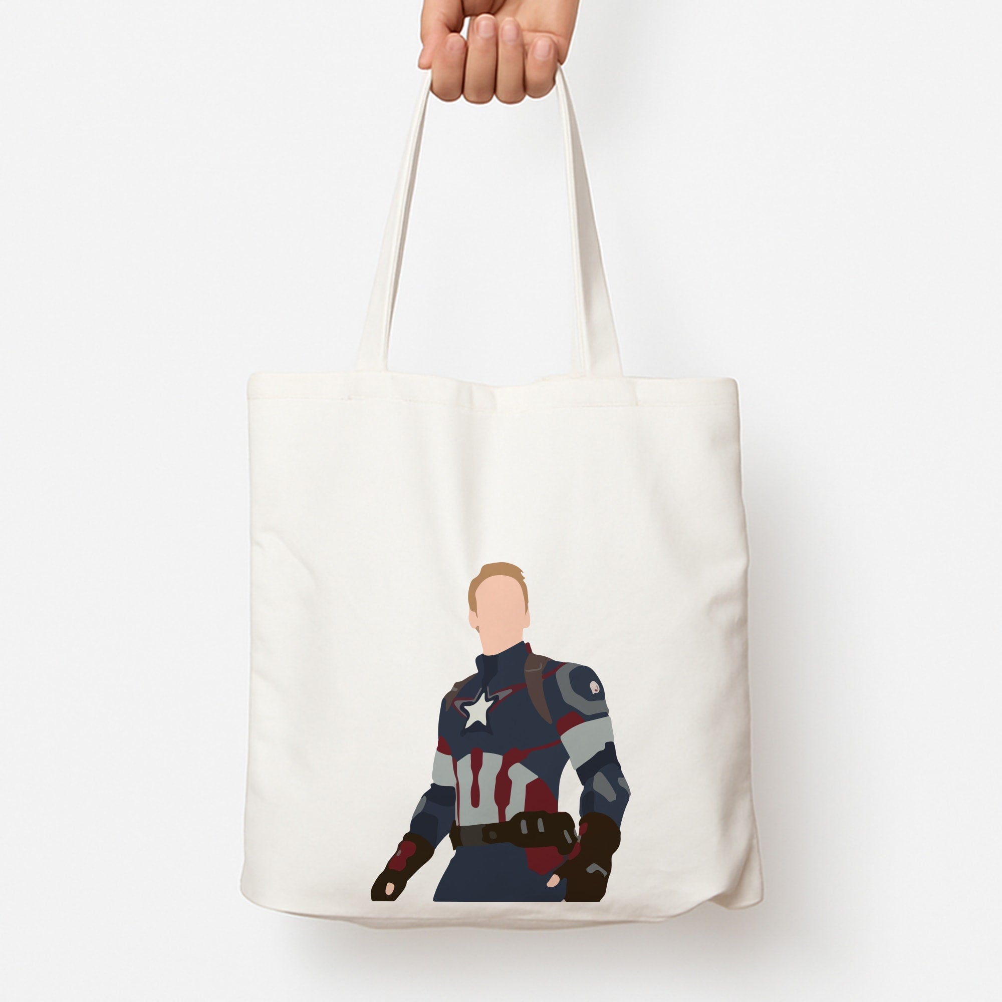 Captain America Tote Bag