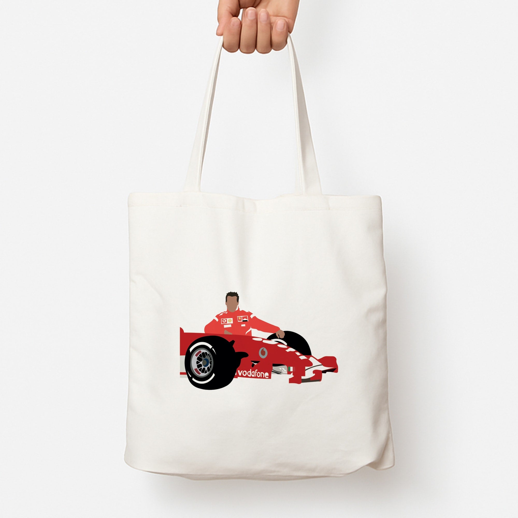 Schumaker - F1 Tote Bag