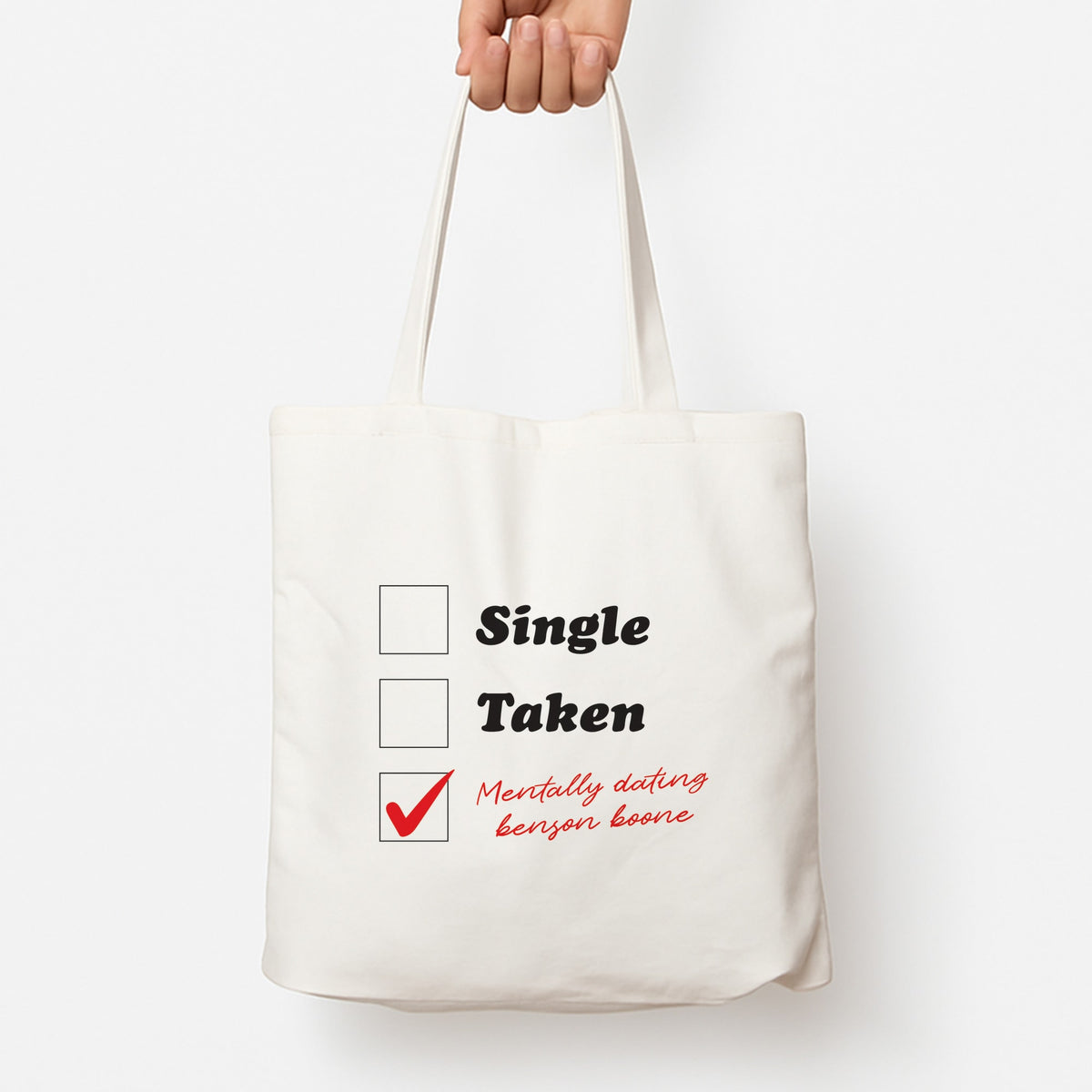 Mentally Dating Benson Tote Bag