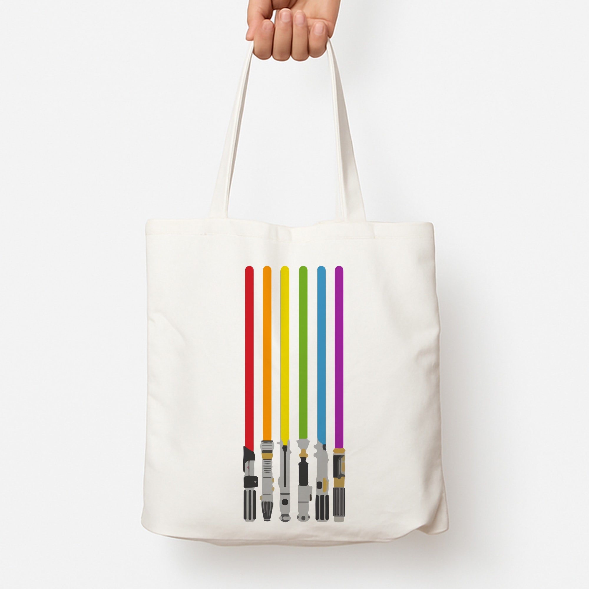 Lightsabers Tote Bag