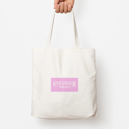 Pink Galaxy Stranger Tote Bag