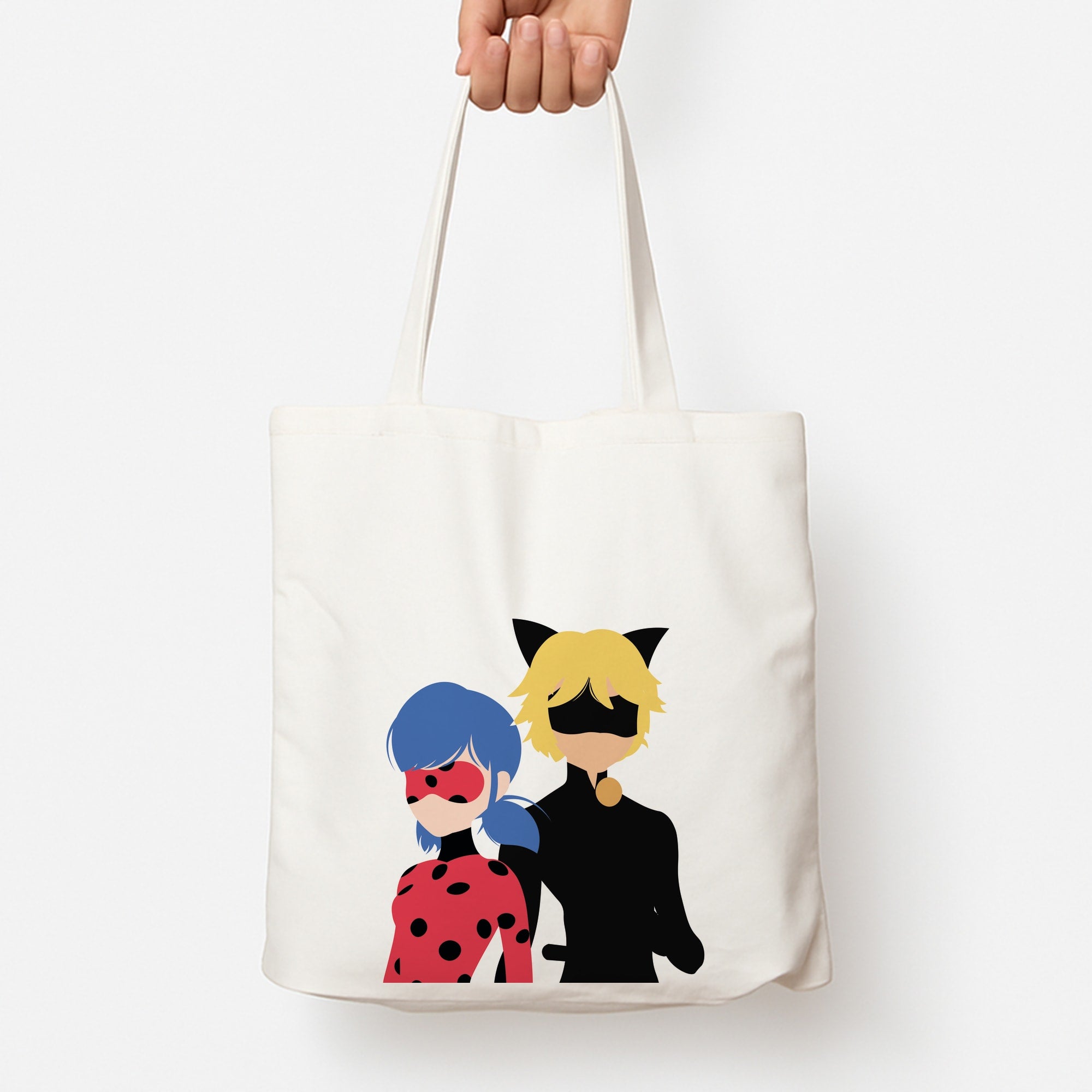 Red And Blue Tote Bag