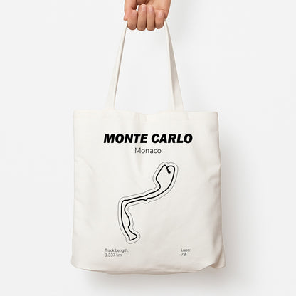 Monte Carlo Circuit Tote Bag