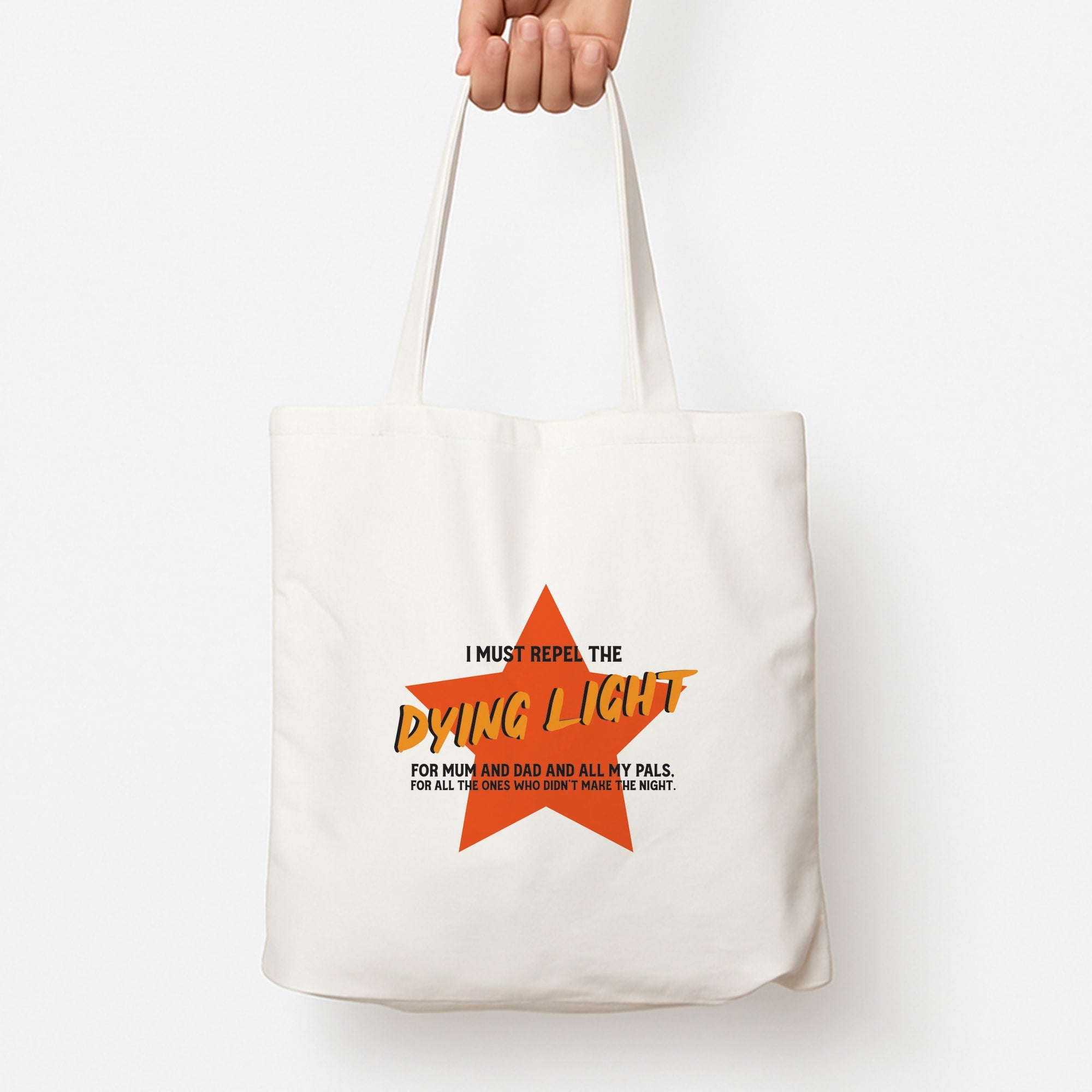 I Must Repel The Dying Light - Fender Tote Bag