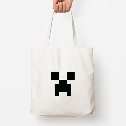 Creeper Face - Mining Tote Bag
