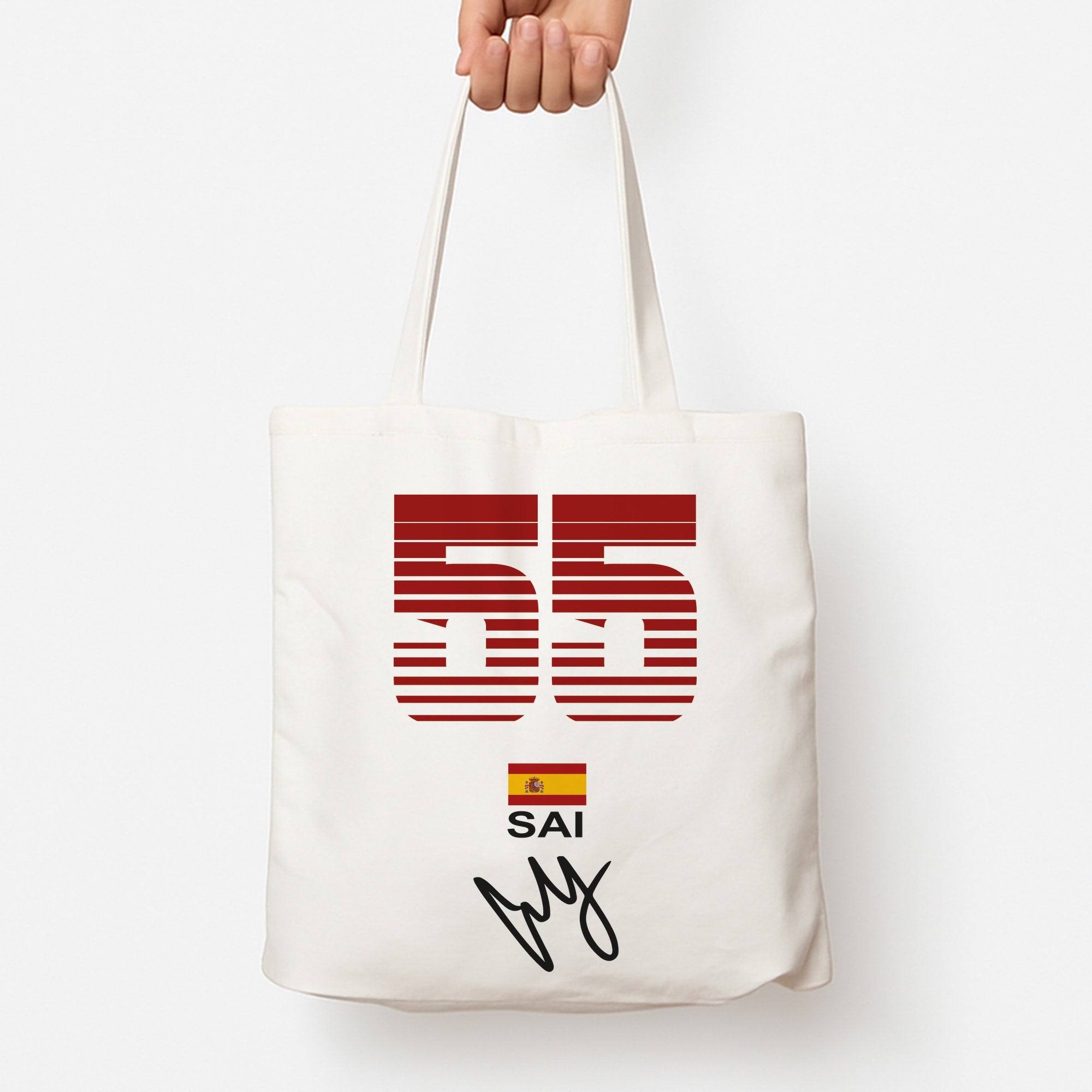 Sainz - F1 Tote Bag