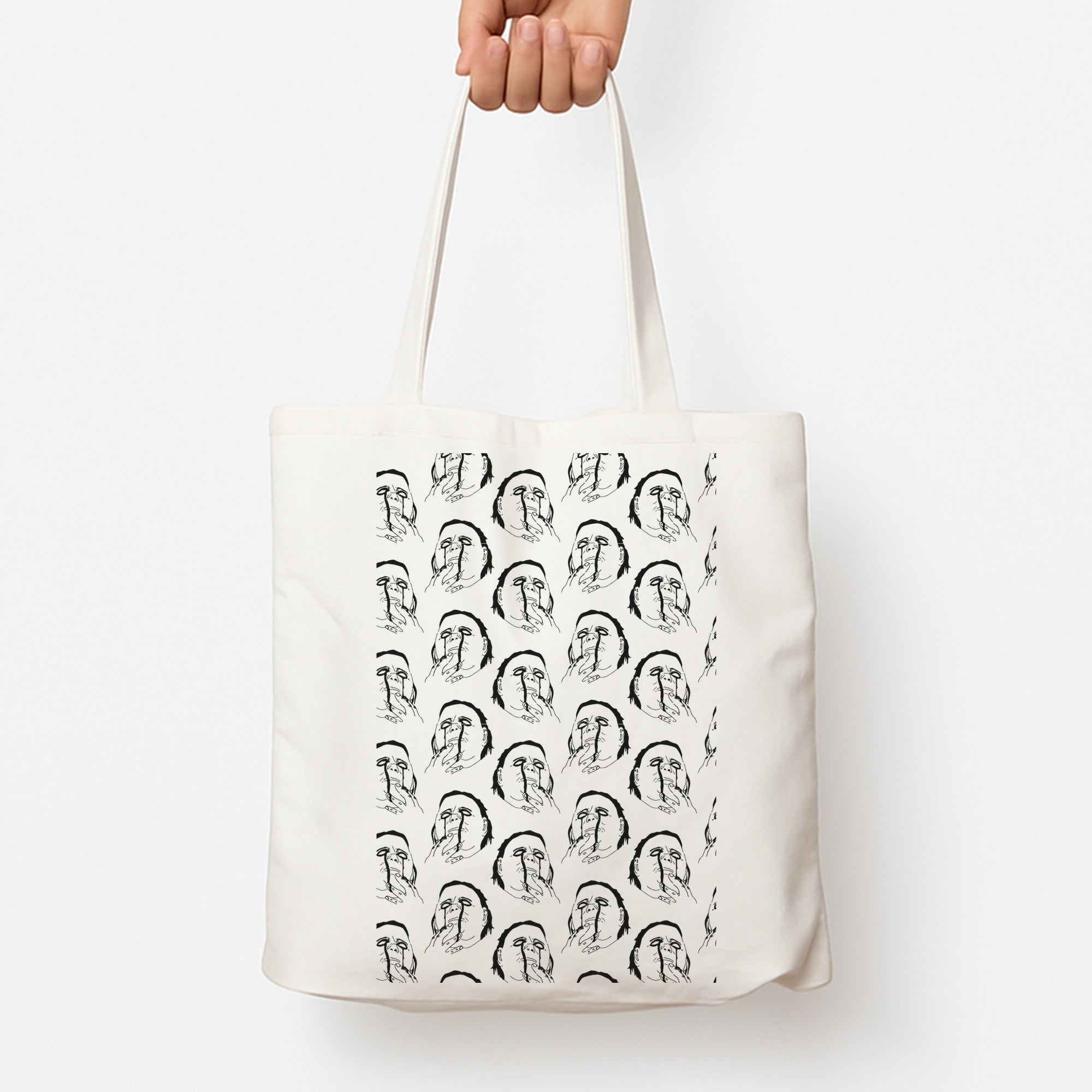 Michael Myers Pattern Tote Bag