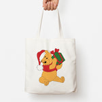 Winnie Christmas Tote Bag