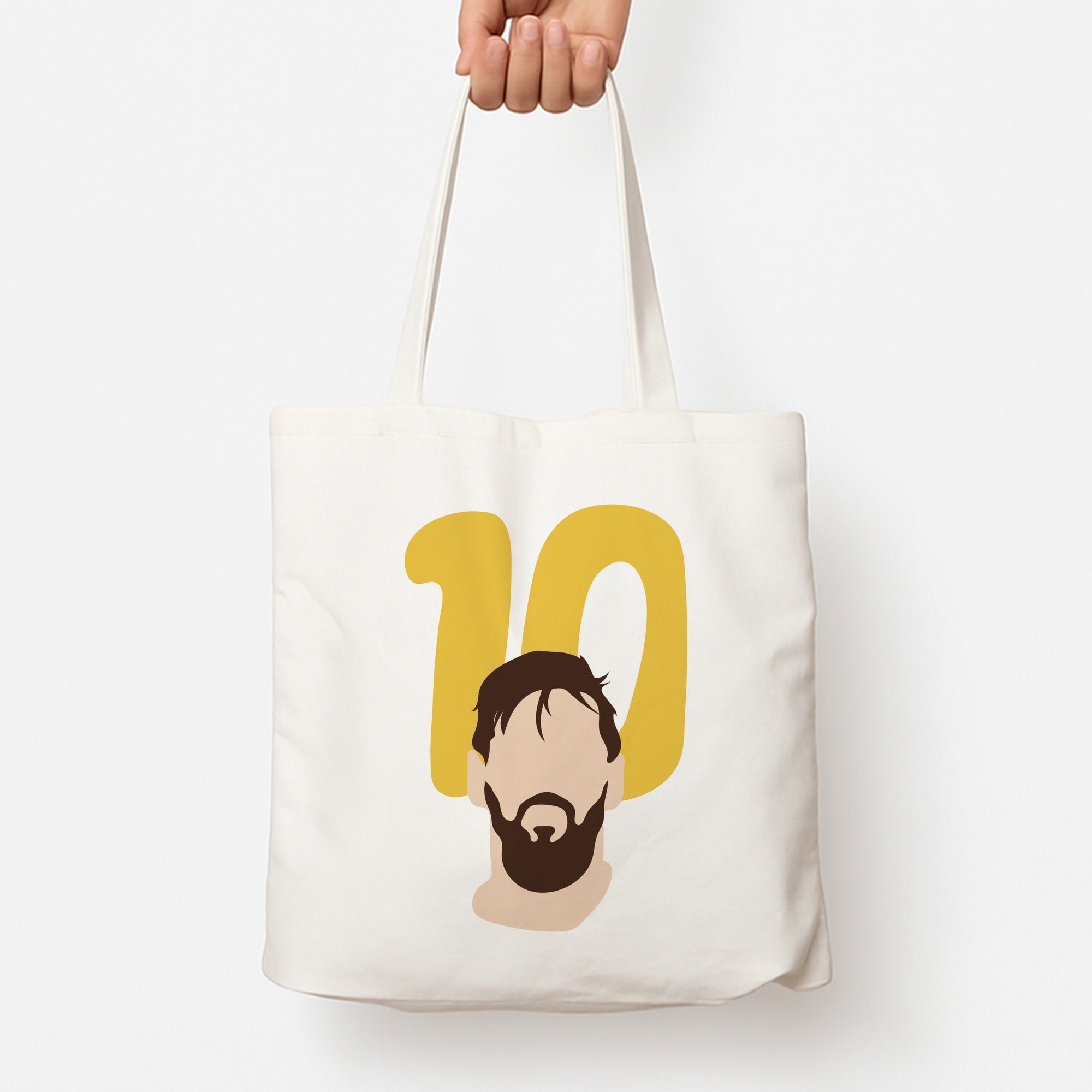 Number 10 - Messi Tote Bag