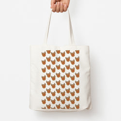 Rudolph Pattern - Christmas Patterns Tote Bag