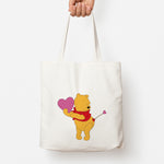 Cupid Pooh Valentine's Tote Bag