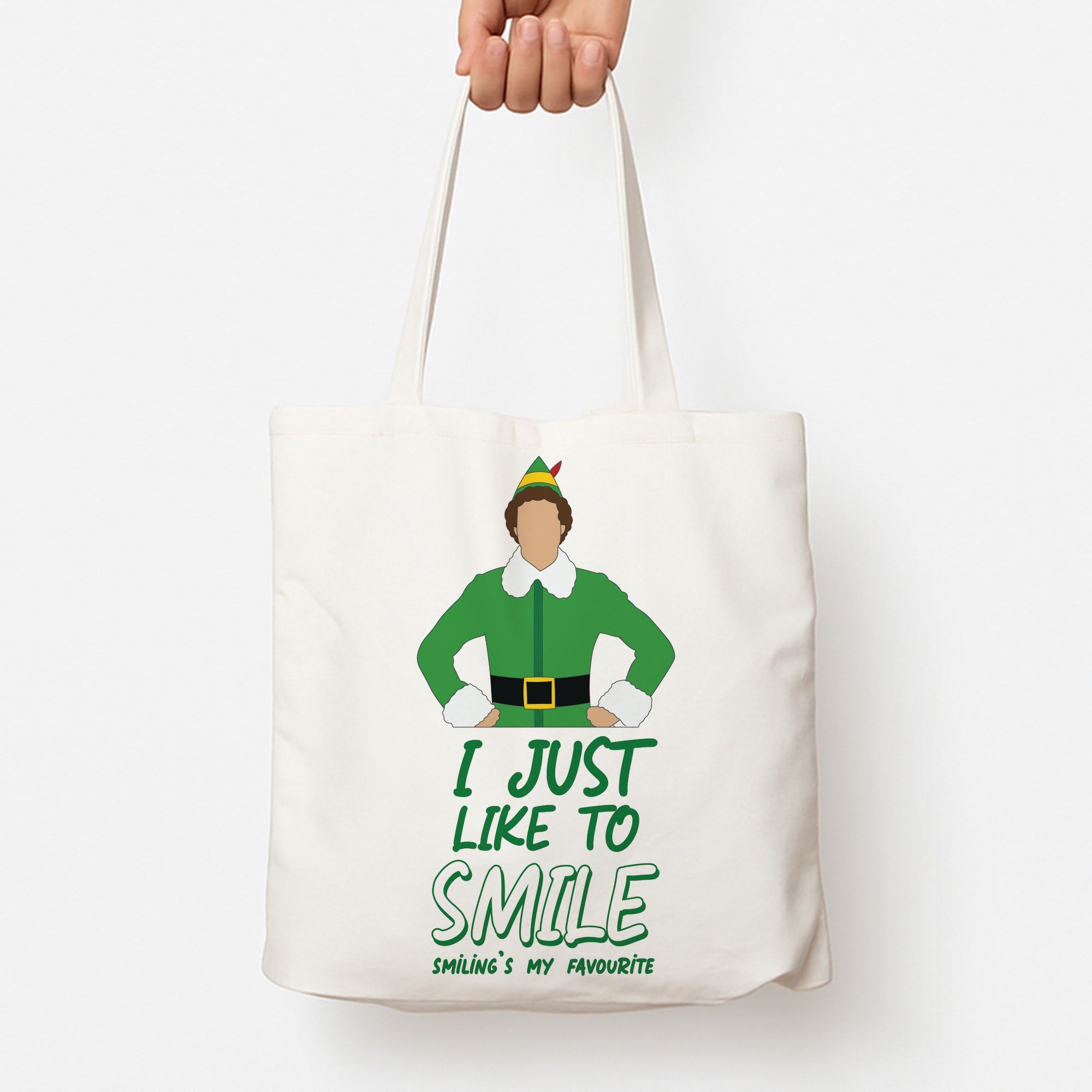 I Just Like To Smile Tote Bag