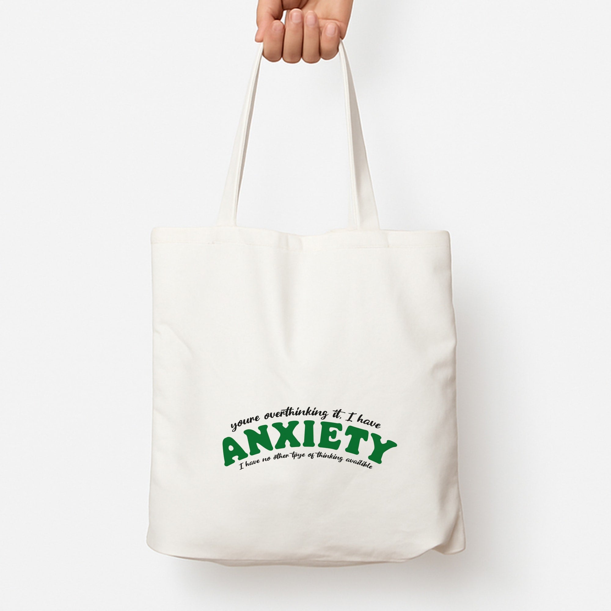You're Overthinking It Tote Bag