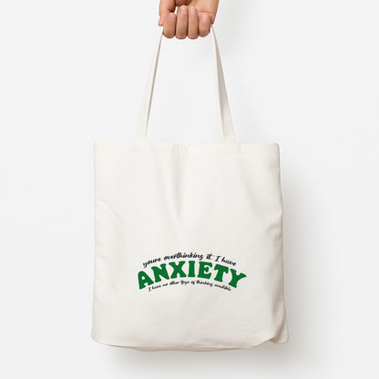 You're Overthinking It Tote Bag