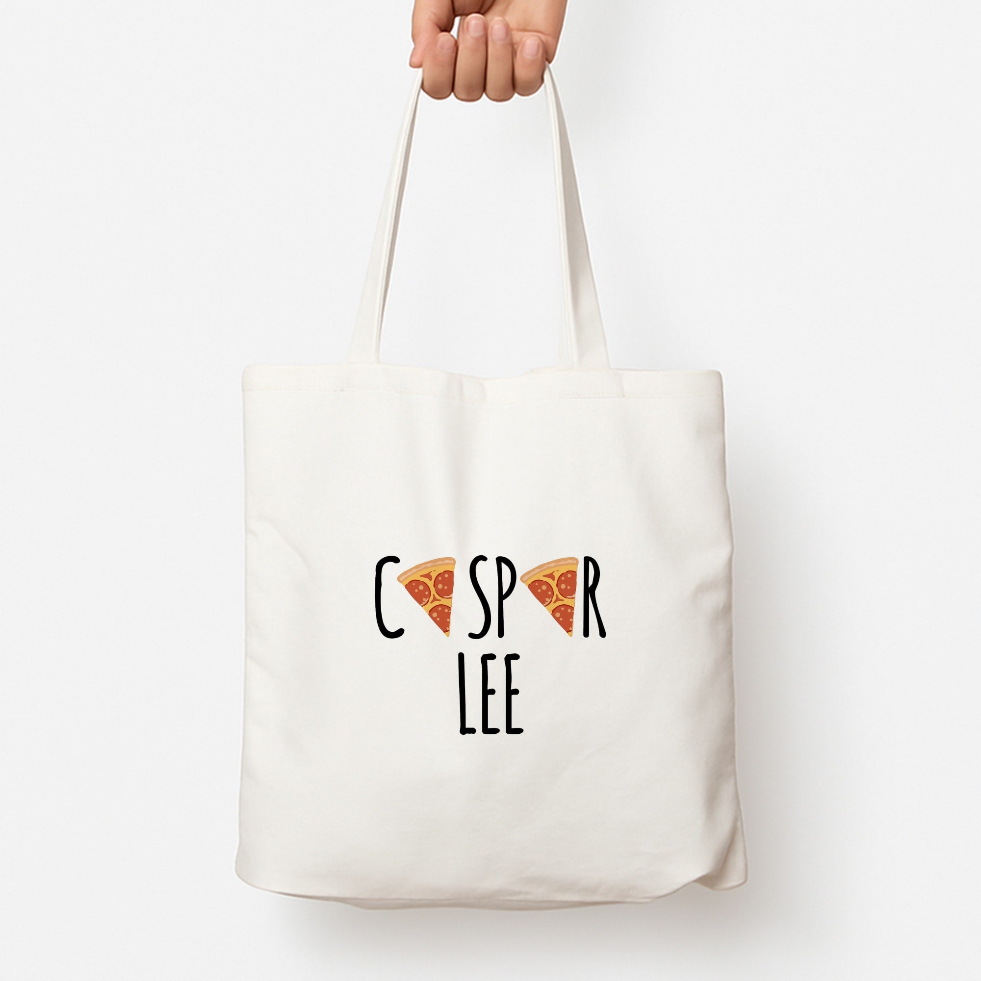 Caspar Lee Pizza Tote Bag