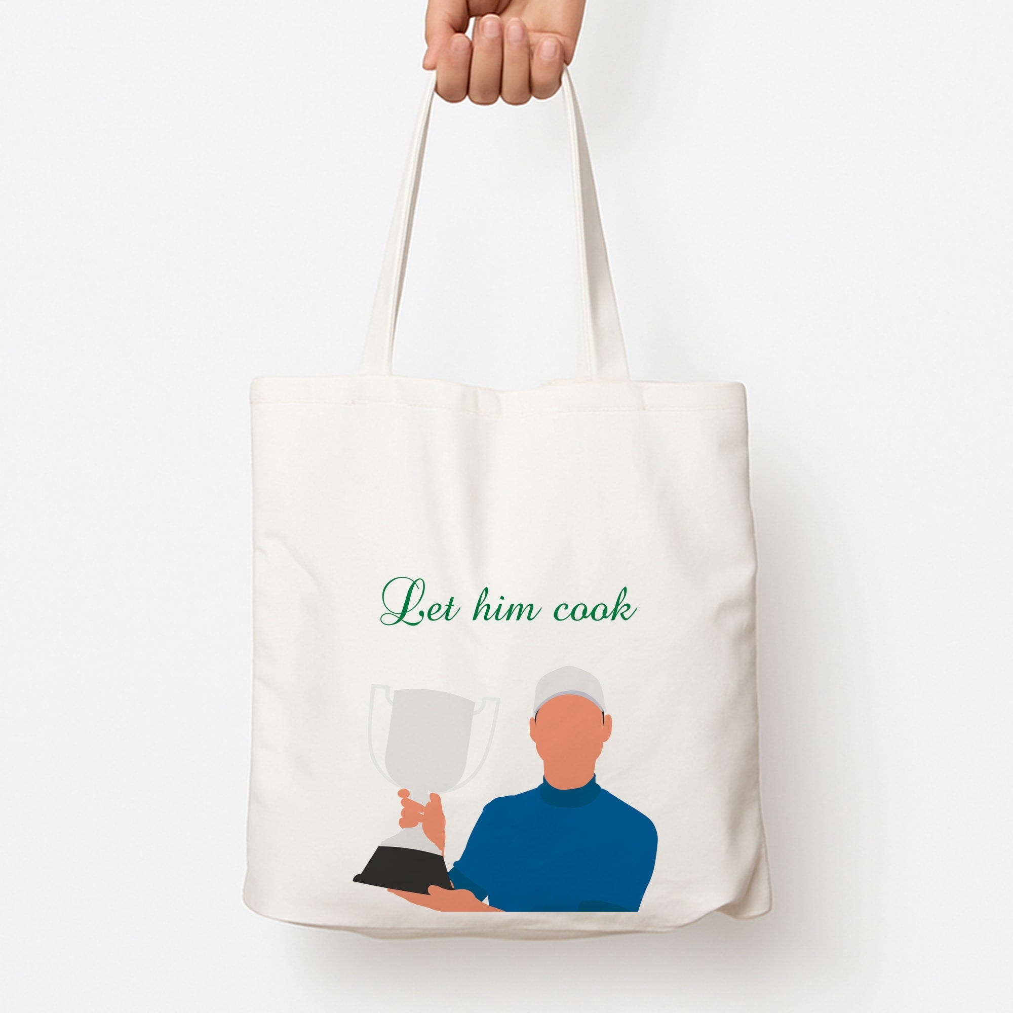 Let Him Cook Tote Bag