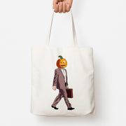 Dwight Pumpkin Head Tote Bag 1