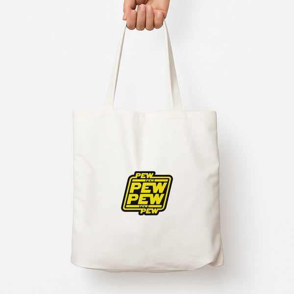 Pew Pew Tote Bag