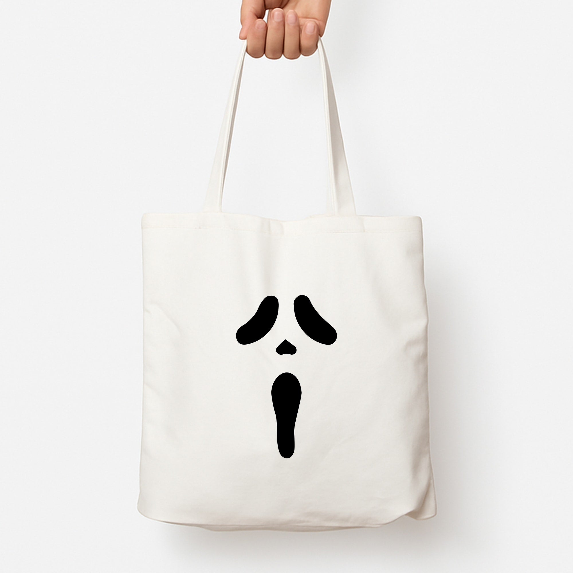 Scream Face Tote Bag