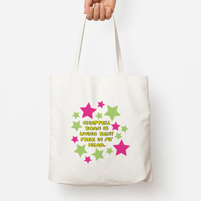 Chappell Rent Free In My Head Tote Bag