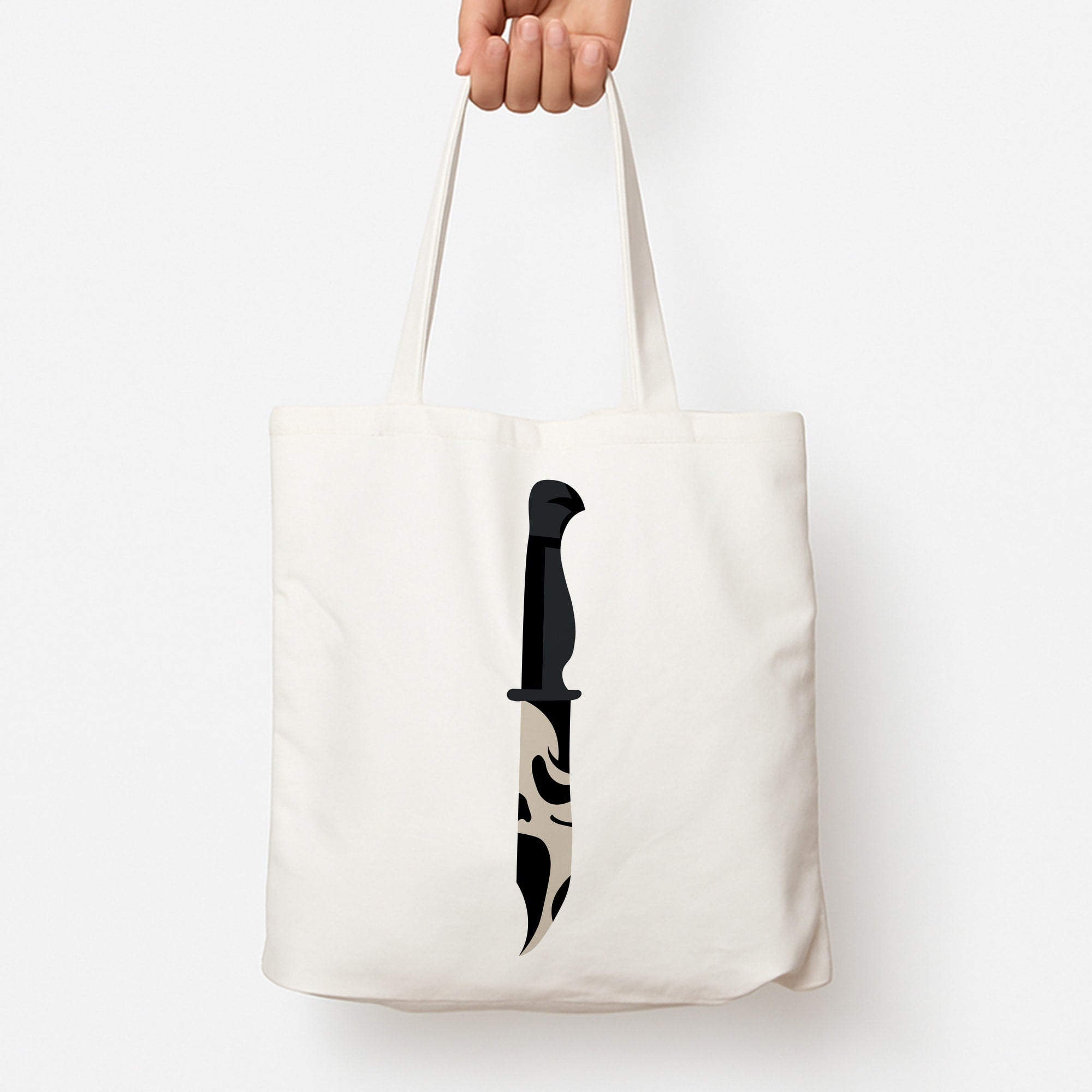 Ghostface Dagger - Scream Tote Bag