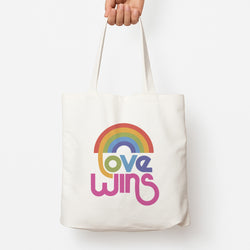 Love Wins - Pride Tote Bag